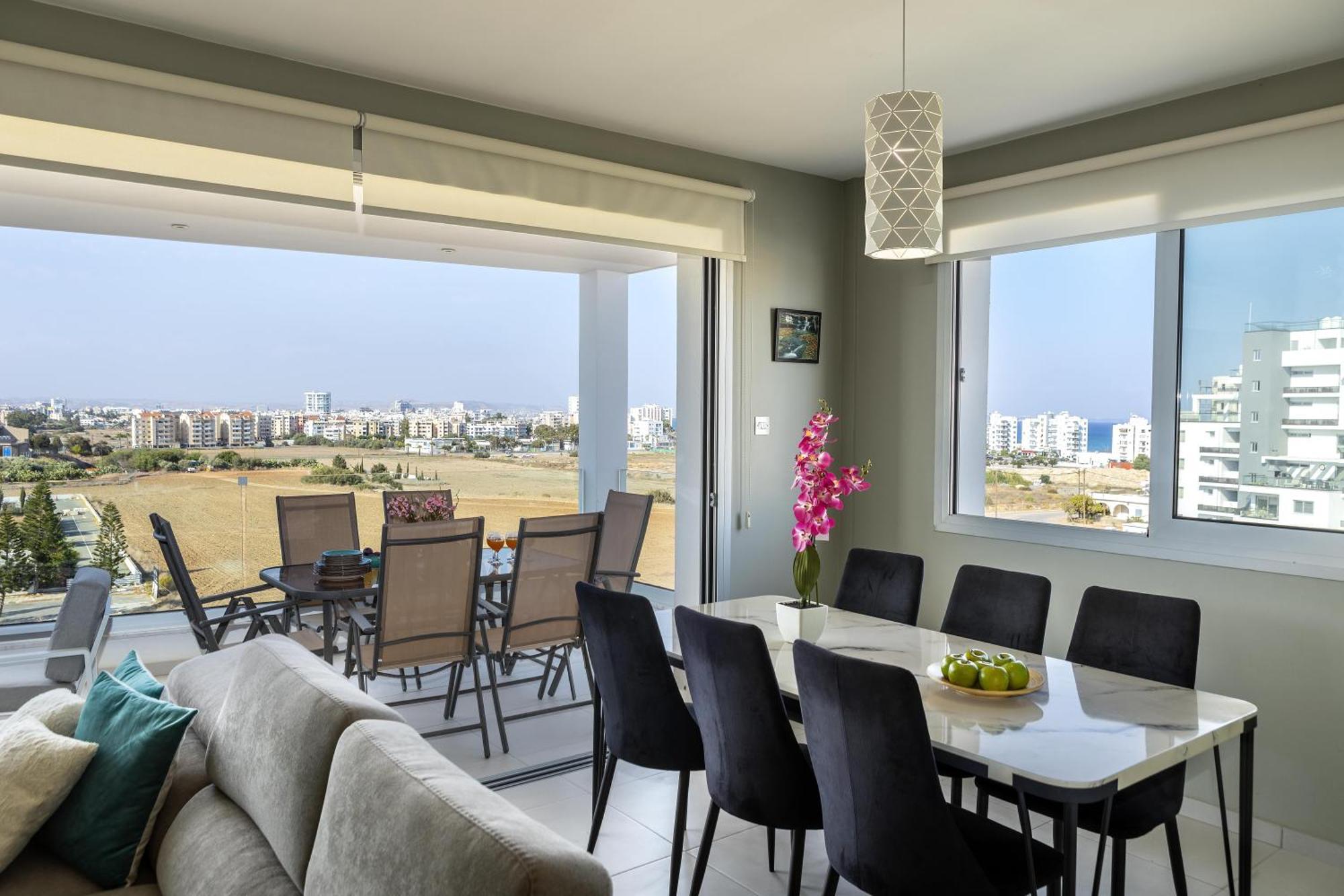 Majestic Sunset Salt Lake Views 300M From Beach Larnaca Exteriér fotografie